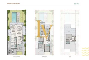 7 Bedroom Villa for Sale in Portofino, Damac Lagoons - Portofino | Luxven Real Estate